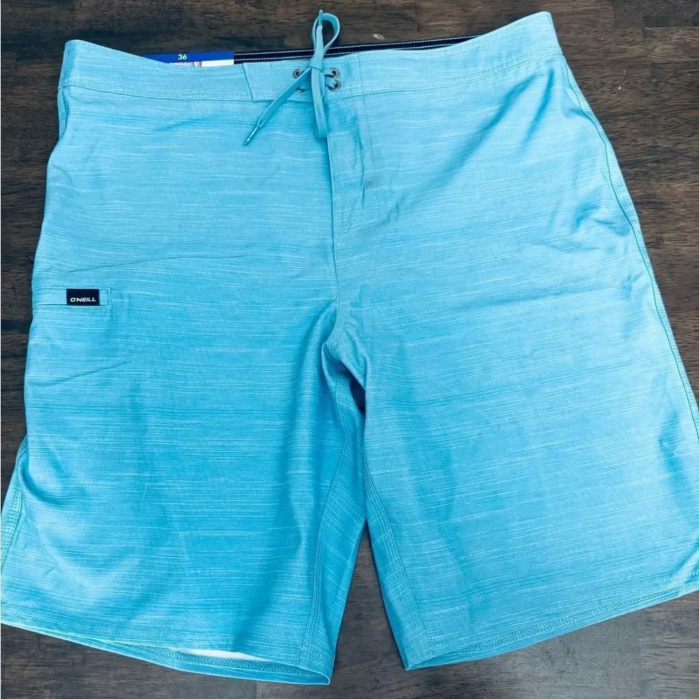 O’Neill Men’s Blue Swim Trunks Board Shorts 36